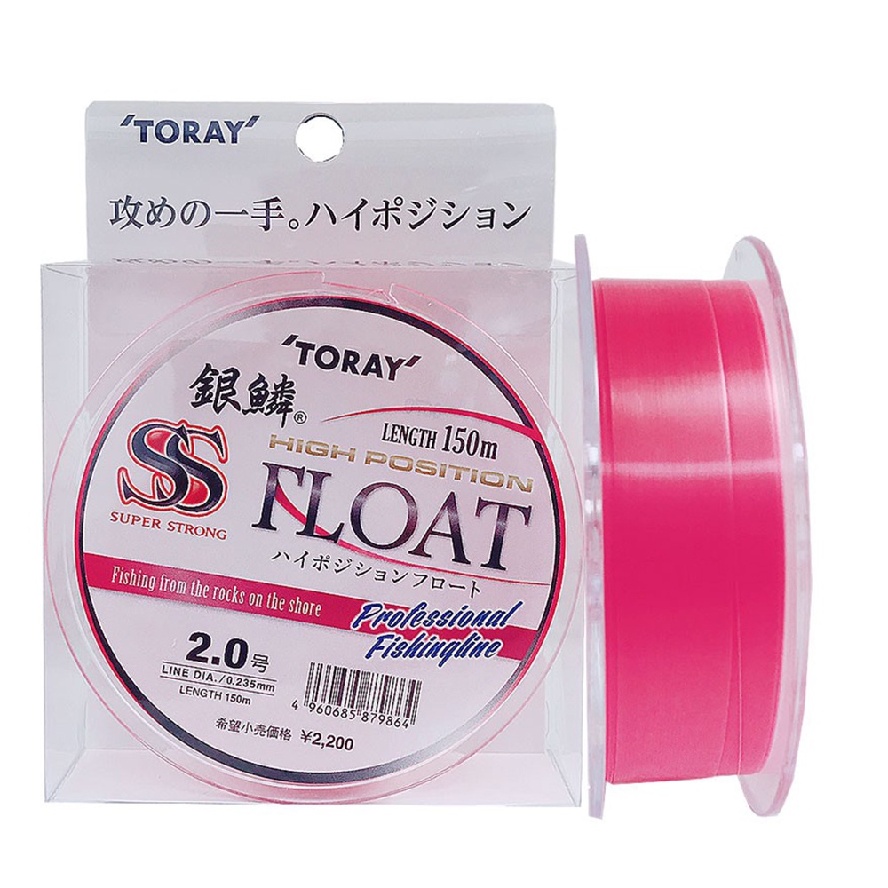 【TORAY】銀鱗SS FLOAT 東麗 日本製  磯釣線 浮水線 150M 尼龍線 | AURA專業品牌釣具館