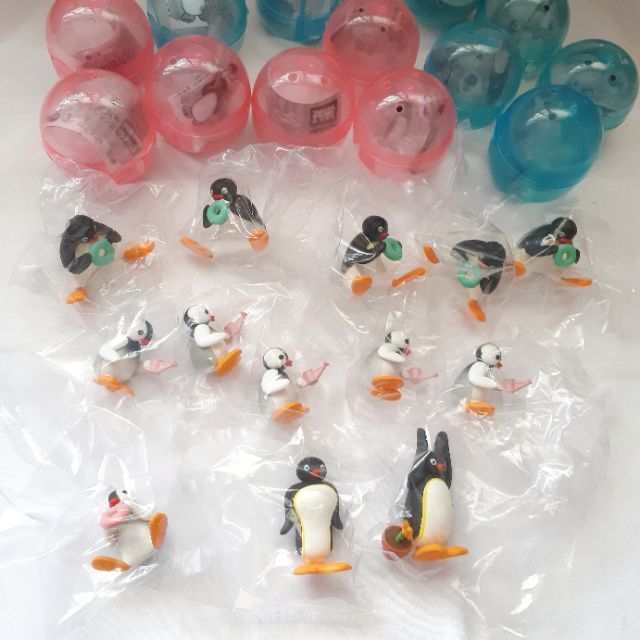 企鵝家族 pingu pinga 扭蛋 轉蛋 公仔