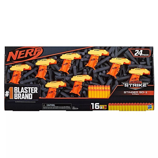 [TC玩具] NERF 阿爾法系列 螯刺小刺客 8入組 掌心雷 軟彈槍 樂活打擊 原價999 特價