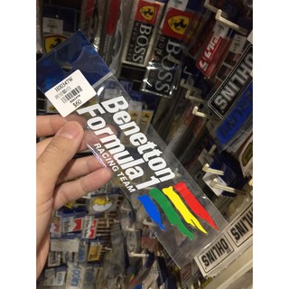 班尼頓 Benetton 白 $60 機車 汽車 重機 車貼 貼紙 車殼 各式貼紙 SMAX FORCE 勁戰 雷霆