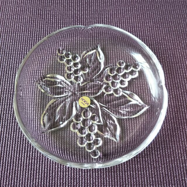 日本SOGA 水晶玻璃盤/水果盤