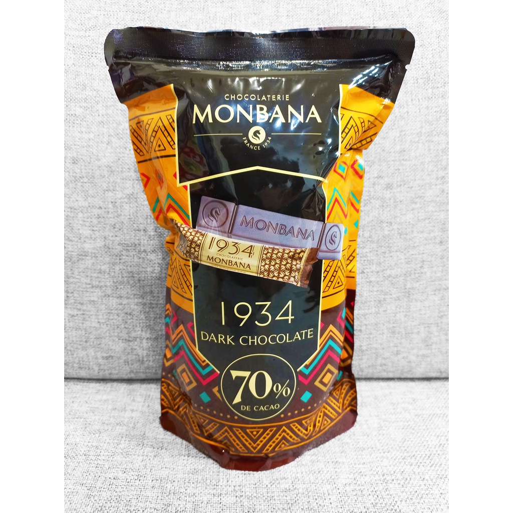 -MiNiEi- Costco 好市多 Monbana 1934 70%迦納黑巧克力條 640公克