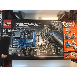 【豆瑞咪】LEGO 樂高 二手8052 TECHNIC 科技系列 8052 貨櫃運輸車