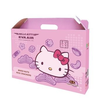 現貨X1盒 限時特價中 {Hello Kitty 商務艙米果} 限定版 全素食 精美禮盒包裝