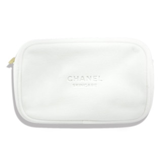 Chanel 香奈兒 白色化妝包 旅行化妝包 限量包