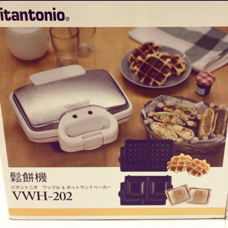 二手機-Vitantonio鬆餅機VWH-202➕餅乾烤盤