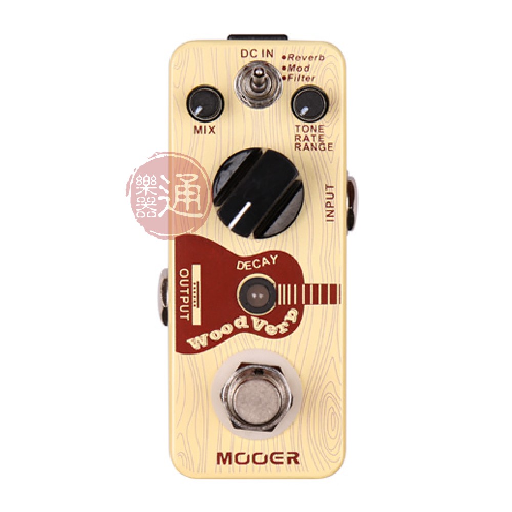 Mooer / Woodverb Reverb效果器【樂器通】
