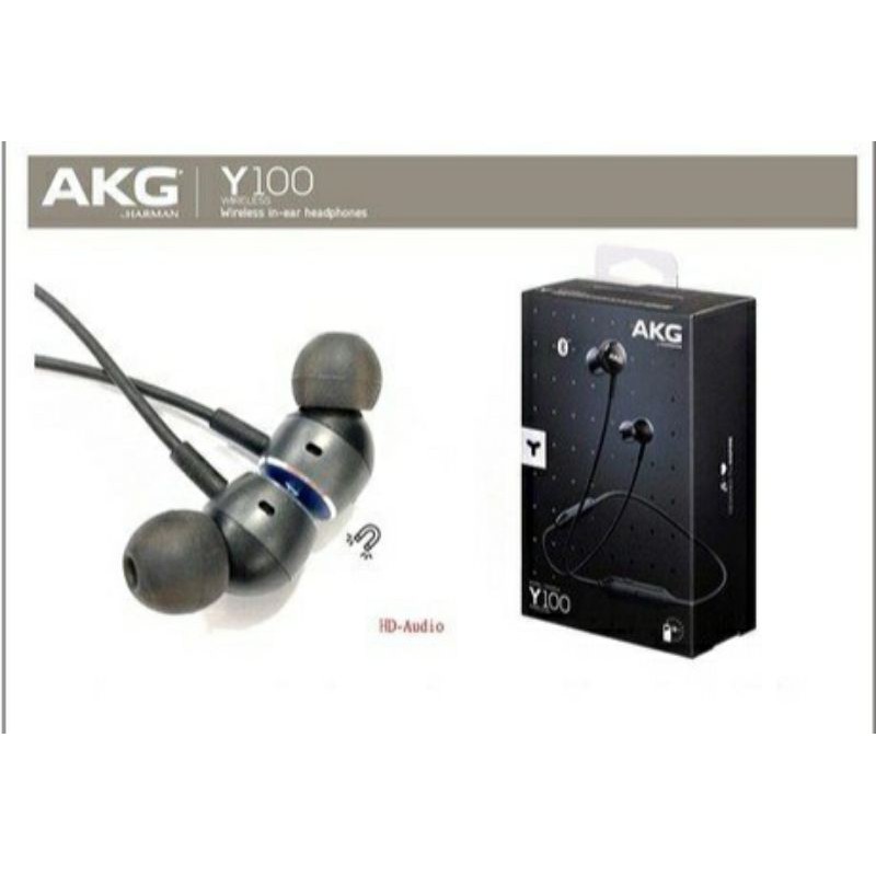 AKG Y100 WIRELESS 頸掛式 無線藍牙耳機（ 黑色款）全新轉賣！