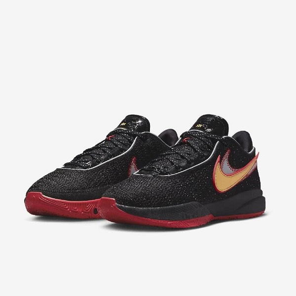 Nike Lebron XX EP 20 Bred 黑紅金 低筒 編織 男鞋 DJ5422001 Sneakers542