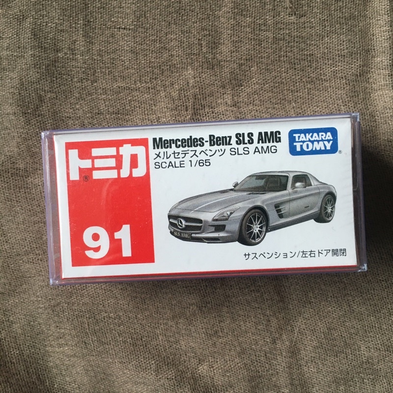 [現貨］Tomica no.91 Mercedes BENZ SLS AMG 賓士 多美