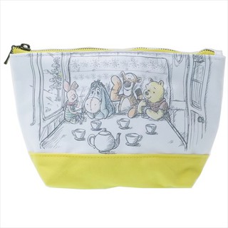 【莫莫日貨】日本進口 迪士尼 小熊維尼 維尼 維尼熊 帆布材質 筆袋 鉛筆盒 化妝包 S1416910