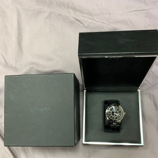 CHANEL J12 33mm 黑色 陶瓷 真品腕錶