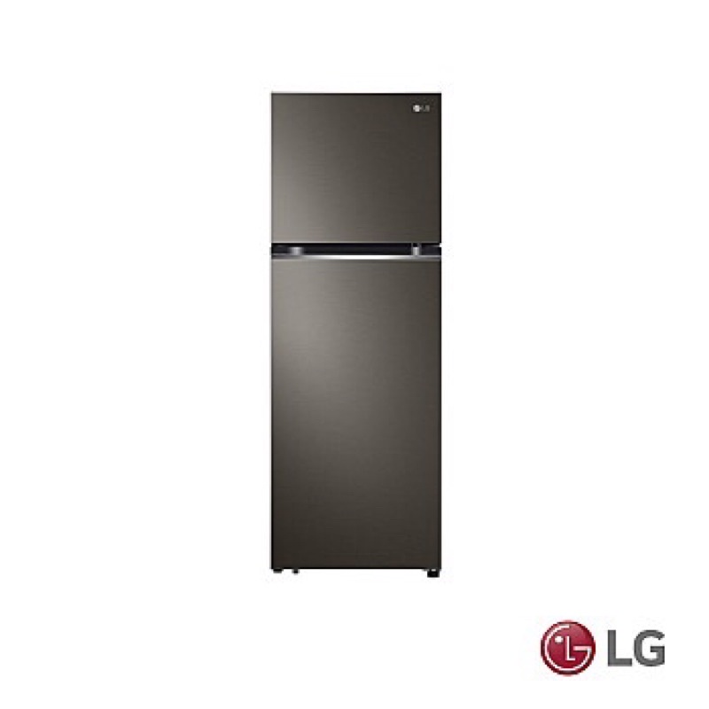 《好樂家》全新品  LG樂金 （GN-L332BS）335公升WIFI智慧變頻1級雙門冰箱  星夜黑
