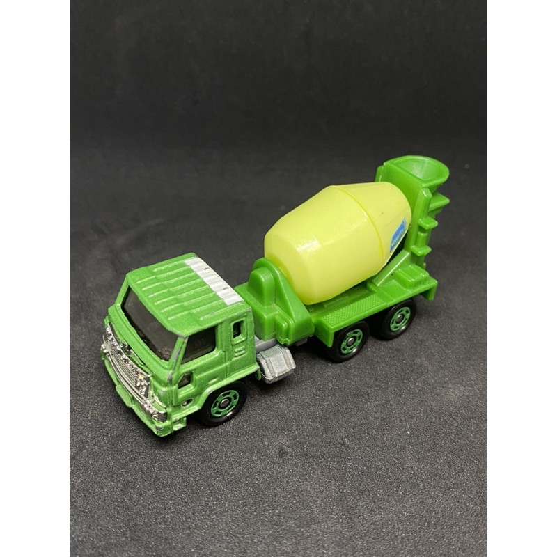 絕版 中製TOMICA 53 水泥車 抽抽樂 4 Nissan Concrete Mixer Truck 日野 1/64