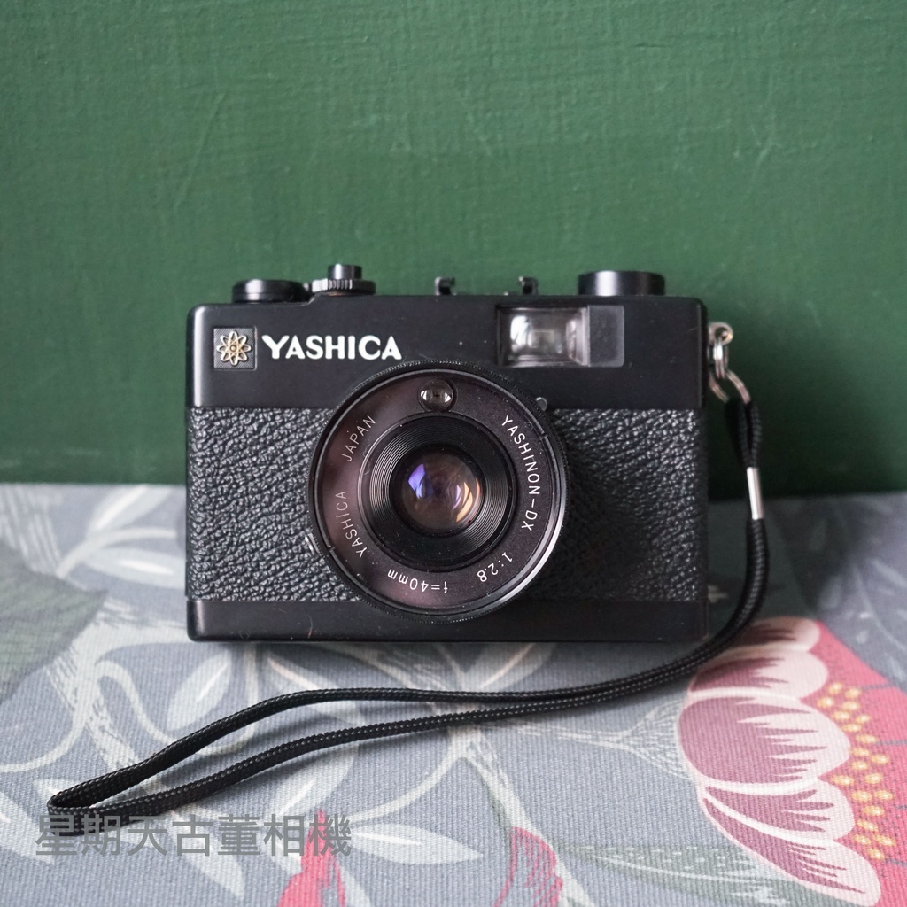 【星期天古董相機】YASHICA ELECTRO 35 MC 估焦相機 底片相機 黑機