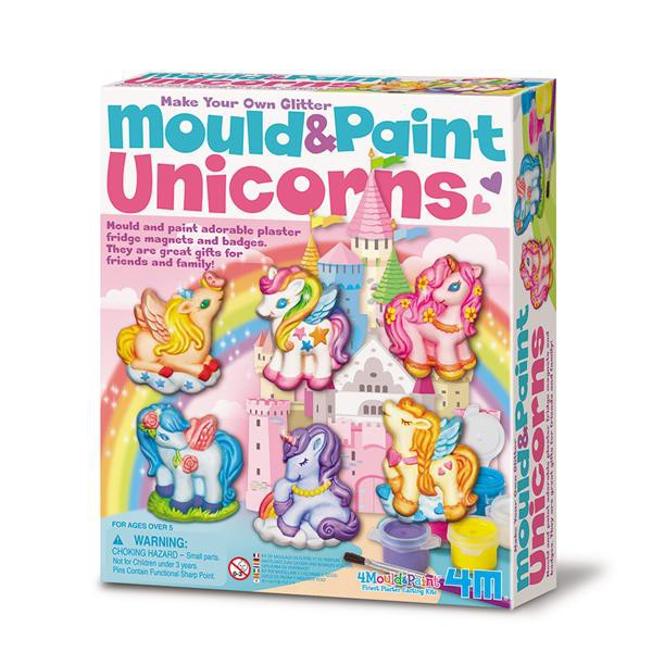 【4M】Mould & Paint Unicorns 彩虹獨角獸(製作磁鐵)