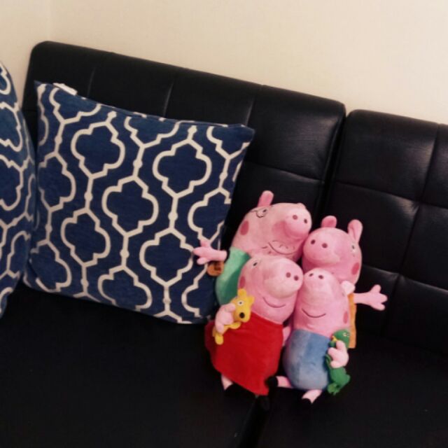 佩佩豬 玩偶 粉紅豬小妹 一家人