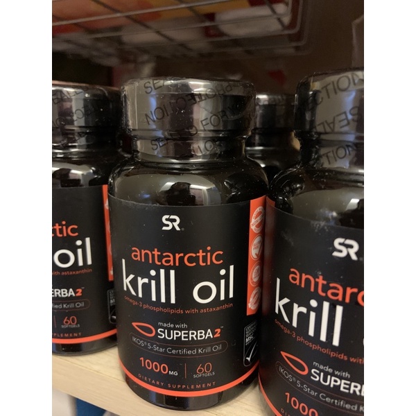 現貨 Sports Research Krill Oil 磷蝦油 (60顆) 2023/4月到期