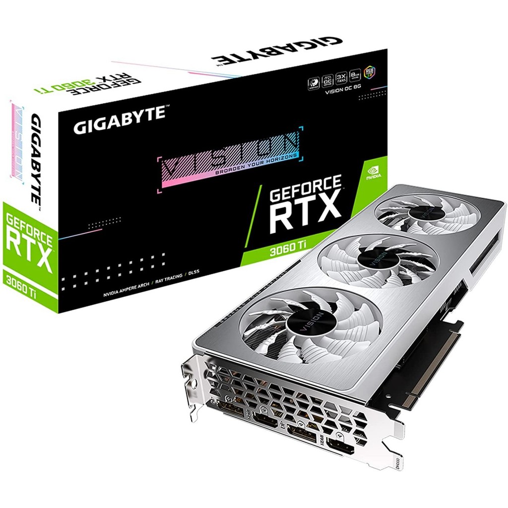 @電子街3C 特賣會@全新技嘉 RTX3060Ti Vision OC 8G 顯示卡 RTX3060 Ti