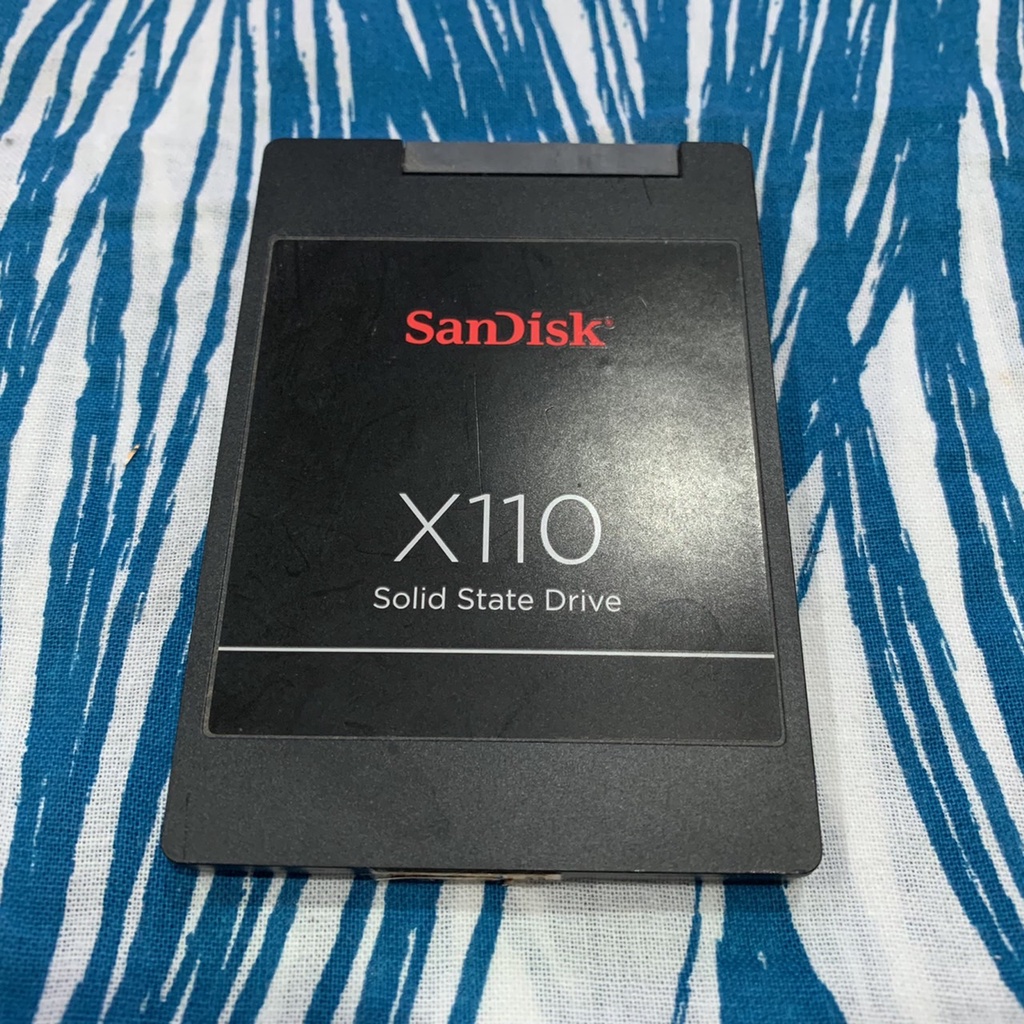【SanDisk晟碟】128G固態硬碟SSD【2036次/11871時】(序103)