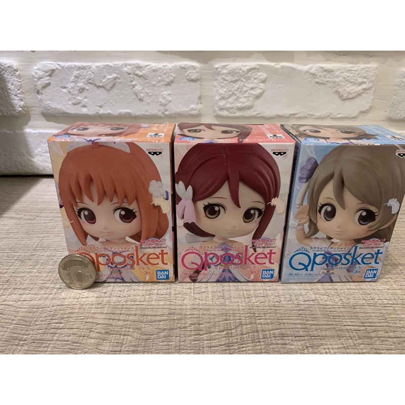 *娃娃機夾出*日版 Qposket Petit LoveLive 高海千歌 櫻內梨子 渡邊曜 三款一組不分售 公仔 迷你