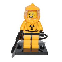 [BrickHouse] LEGO 樂高 8804 4代 13號 核生化處理員 Hazmat Guy 剪袋確認
