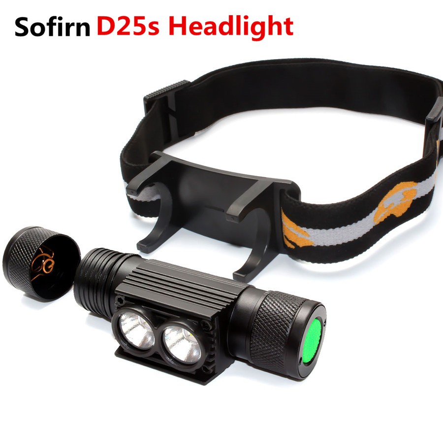 Sofirn D25S(H25S) 雙頭頭燈 登山頭燈 釣魚頭燈 LED頭燈 工作頭燈 1200流明 超強頭燈 五種亮度