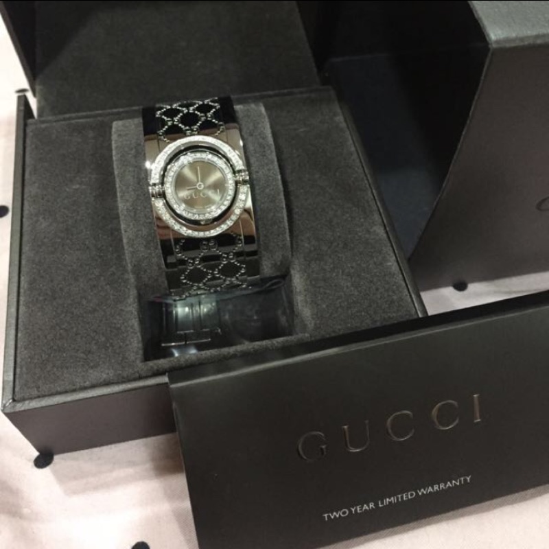全新Gucci真鑽手錶