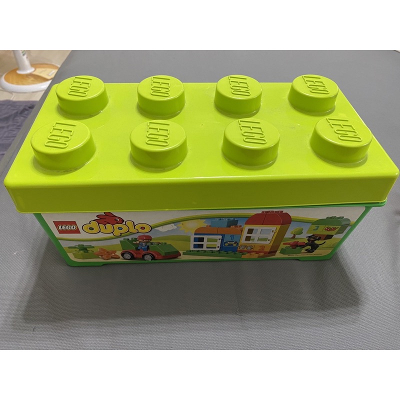 LEGO 樂高 10572 Duplo 得寶 綠色多合一 樂趣箱 二手