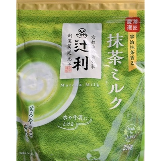 【亞菈小舖】日本零食 TSUJIRI 辻利 抹茶牛奶 170g / 2倍抹茶牛奶粉 150g【優】