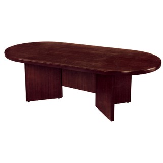 【上丞家具】台中免運 144-5 橢圓型會議桌 會議桌 洽談長桌 木皮會議桌 餐桌 會議桌 胡桃色