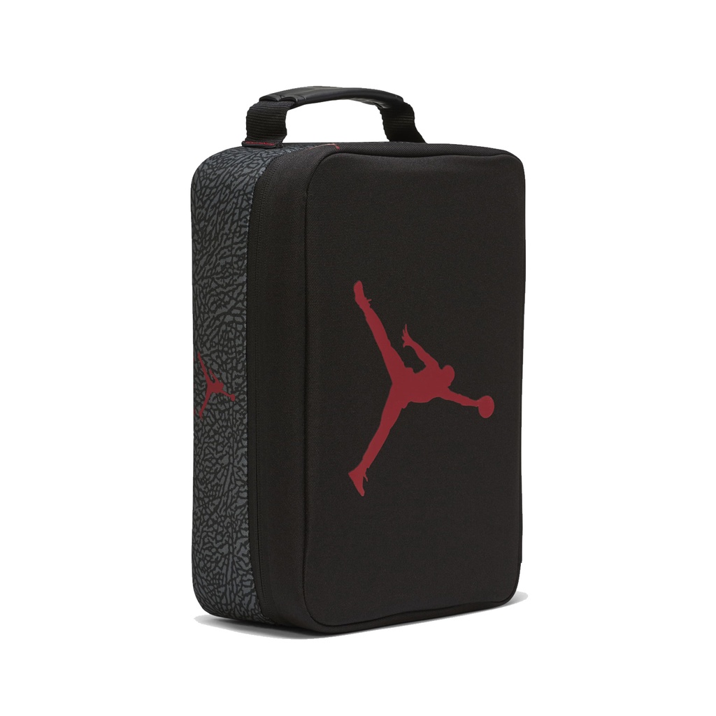 Nike 鞋袋 Jordan Shoebox Bag 黑 紅 爆裂紋 喬丹 【ACS】 JD2113042AD002 蝦皮購物