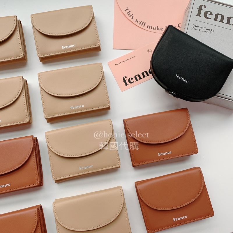 “hönie” ［韓國Fennec代購🇰🇷］Fennec halfmoon mini wallet 迷你半月短夾 零錢包