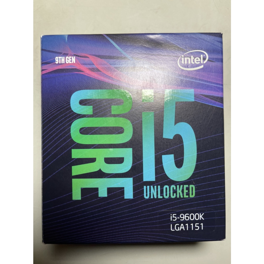 第九代Intel core cpu i5-9600k