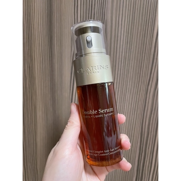 全新CLARINS克蘭詩黃金雙激萃超級精華50ml