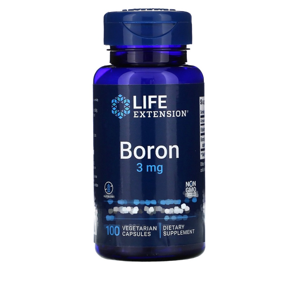 Life Extension Boron 硼 3mg 100顆 檸檬酸硼、天冬氨酸硼、甘氨酸硼 代購服務