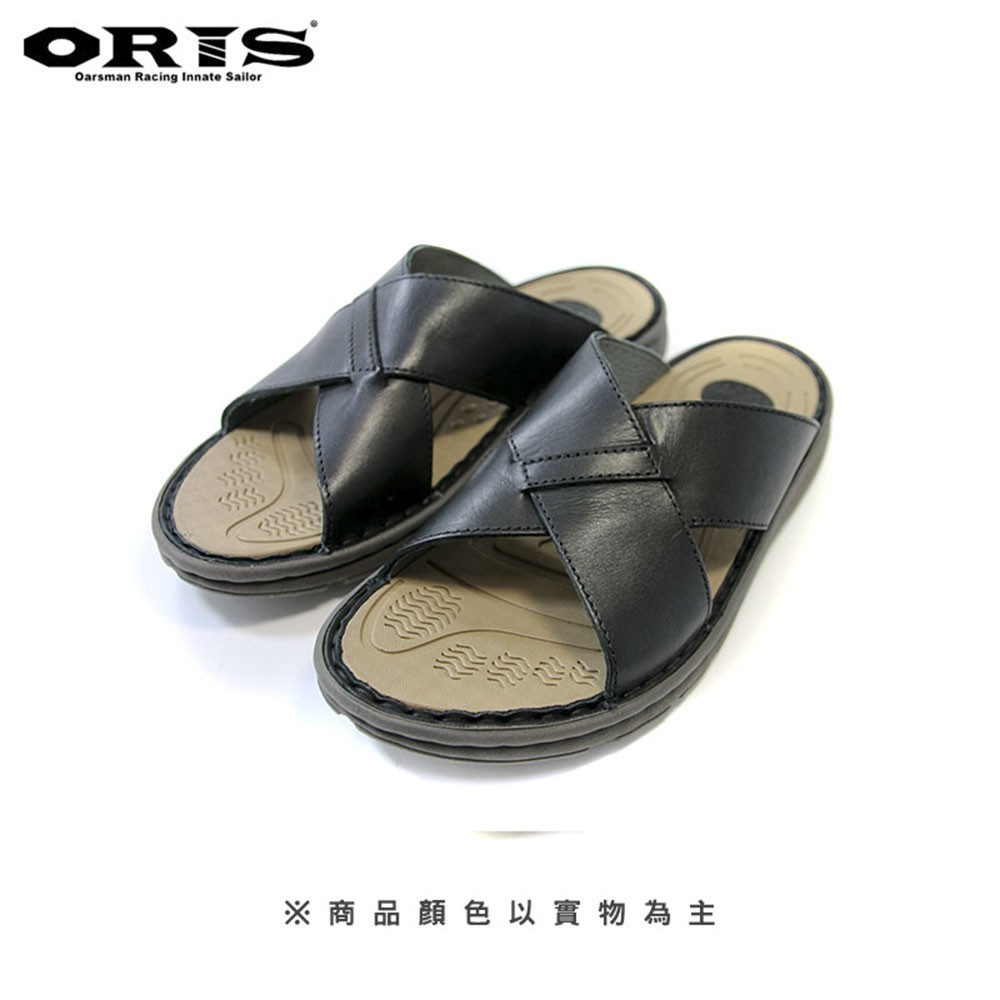 ORIS休閒交接拼拖-黑(男款)-S8304A01