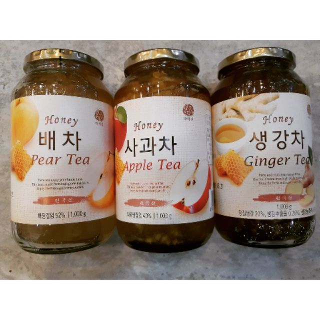 韓國多美樂 蜂蜜水梨茶 蜂蜜紅棗茶 蜂蜜生薑茶 蜂蜜柚子茶 蜂蜜青橘茶 蜂蜜葡萄柚1000g 蝦皮購物