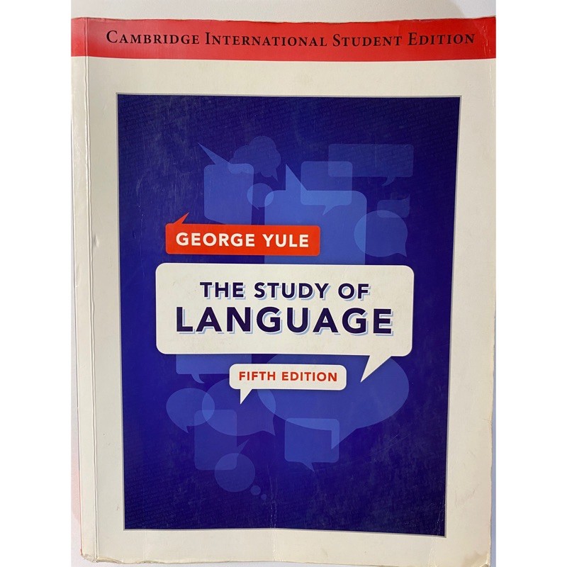 The study of language (fifth edition ) （台中科大可面交）