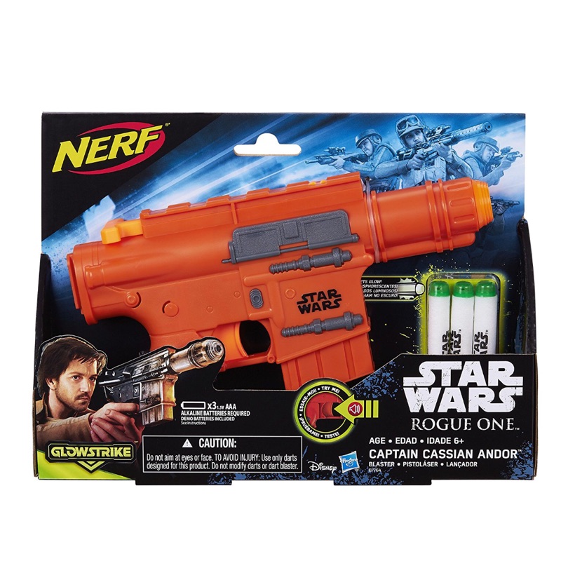 🌟NERF 星際大戰 聯名 海豹傳遞員 綠色發射器🌟ROGUE ONE GLOWSTRIKE 星戰 STARWARS