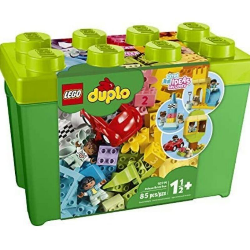 LEGO 樂高 DUPLO 10914 豪華顆粒盒 得寶系列 收納桶 基本系列