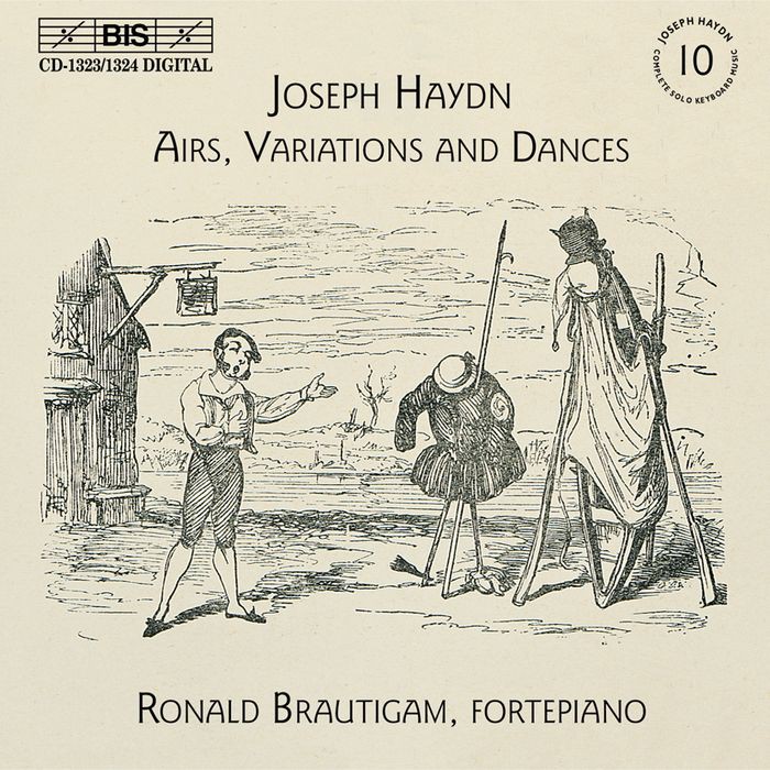 (BIS) 布勞提岡 海頓 歌謠 變奏曲及舞曲 Brautigam Haydn CD1323 24