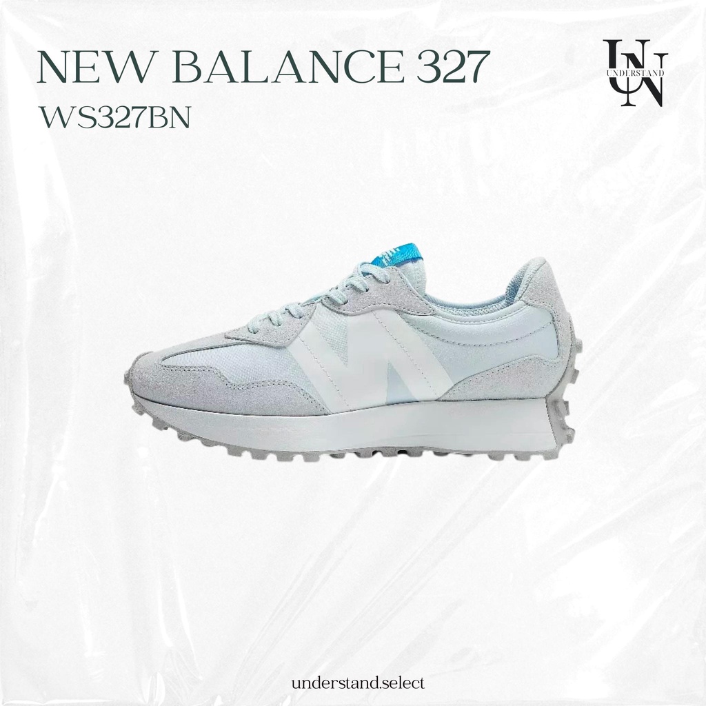 UN 代購 ▸ NEW BALANCE 327 NB327 寶寶藍 淺藍 天空藍 麂皮 女款 WS327BN