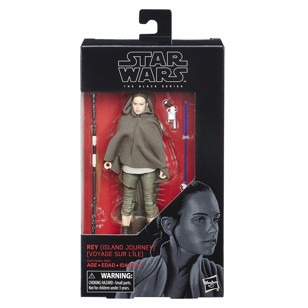 星際大戰 hasbro 黑標 六寸 1/12 星戰八 芮 Star Wars Black Series Rey