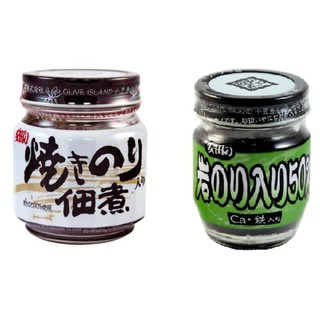 +爆買日本+ 安田食品 岩海苔醬 佃煮燒海苔醬 玻璃罐裝 小豆島 寶寶海苔醬 海苔醬 日本進口
