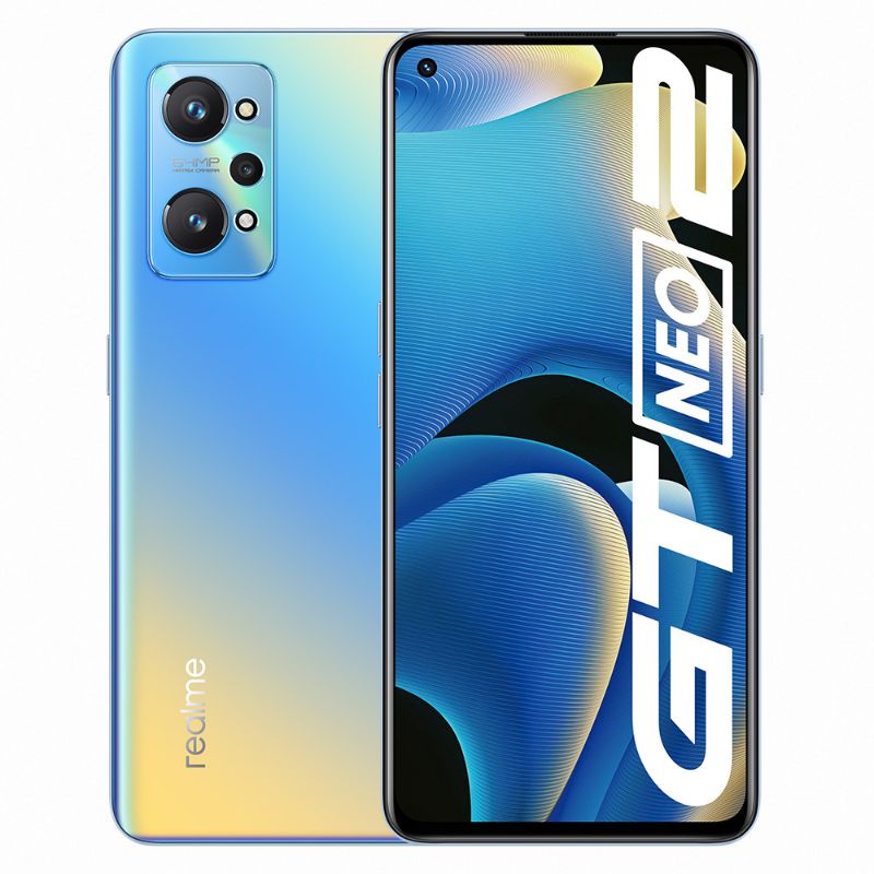 ▲電玩狙擊戰▲ OPPO realme GT Neo2 5G Cool冷電競旗艦機 (8GB+128GB) 蒼藍