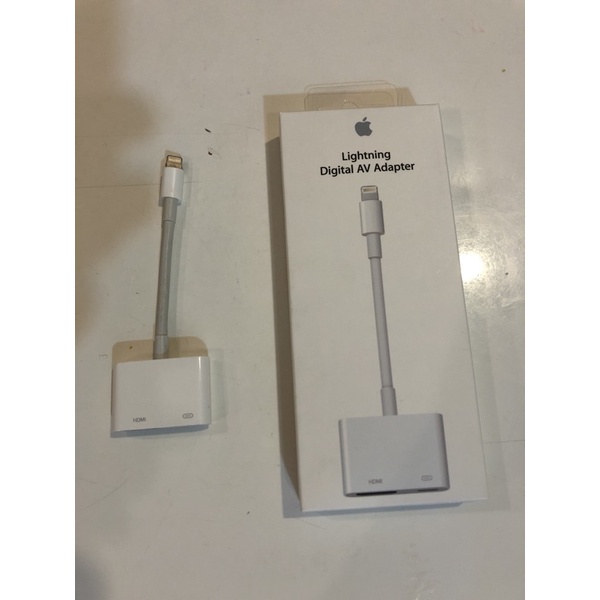 原廠apple lightning轉HDMI轉接線 iPhone手機 iPad 連接電視轉接器 HDMI