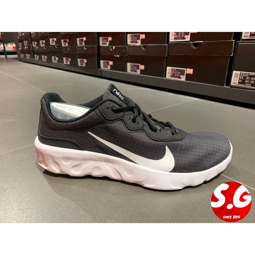 S.G Nike Explore Strada 男鞋 輕量 慢跑鞋 運動鞋 黑白 CD7093-001