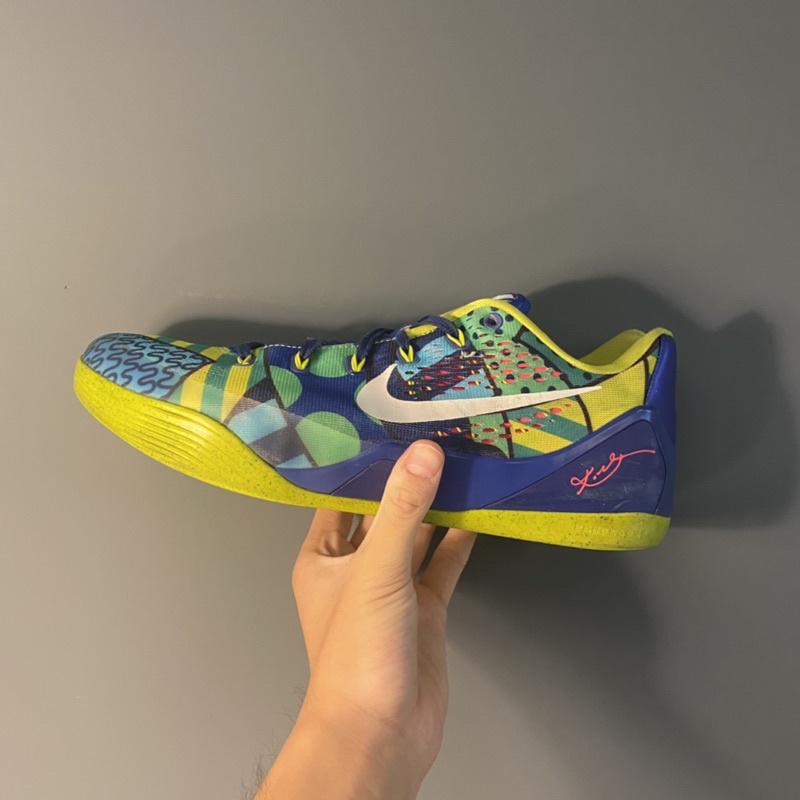 《鞋·_·窖》NIKE KOBE 9 巴西🇧🇷配色 US12