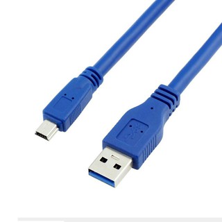 USB3.0公對mini公數據線 USB3.0mini10pin延長線 usb對mini轉接線 0.3米0.5米1米